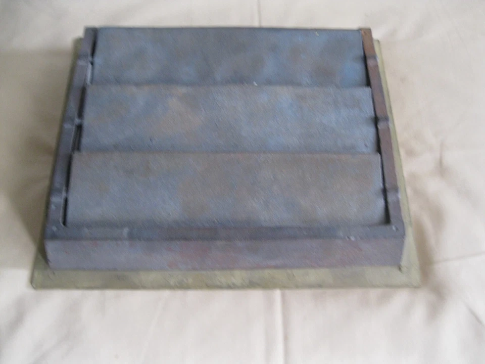 Винтажные ремонтники поставка полированная латунь регистр 11 3/8 «X 9 1/2» - Изображение 4 из 4