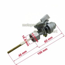 Fuel Valve Petcock For Yamaha TY80 MX80 MX100 YG1 YG5 YJ1 YJ2 GT1 G6 JT1 JT2 L5T