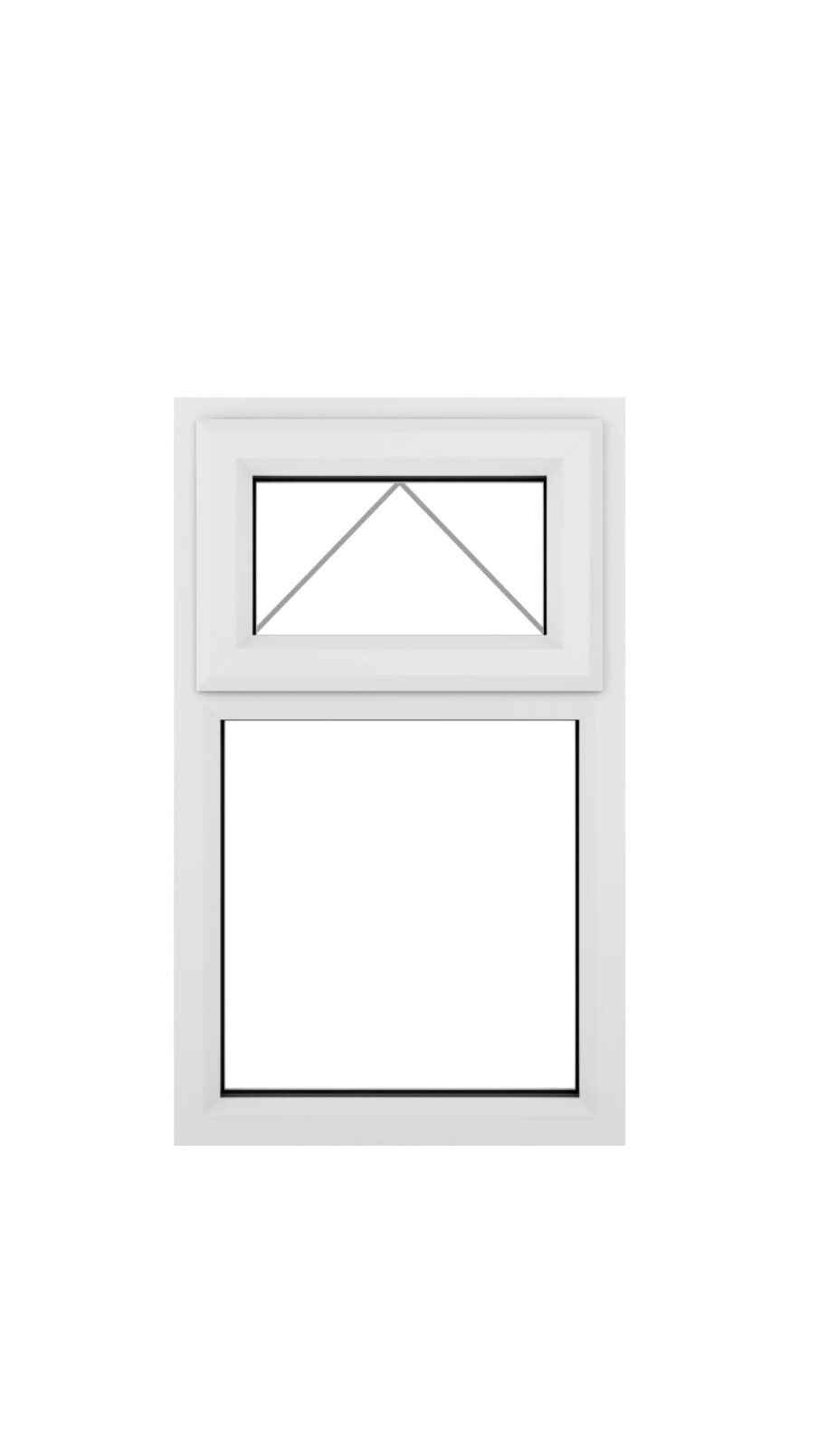 NEW White Upvc Double Glazed Window EBay