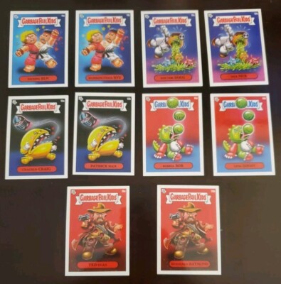 Garbage Pail Kids 2024 TOPPS GAME OVER Complete WAVE THREE 10 card base set