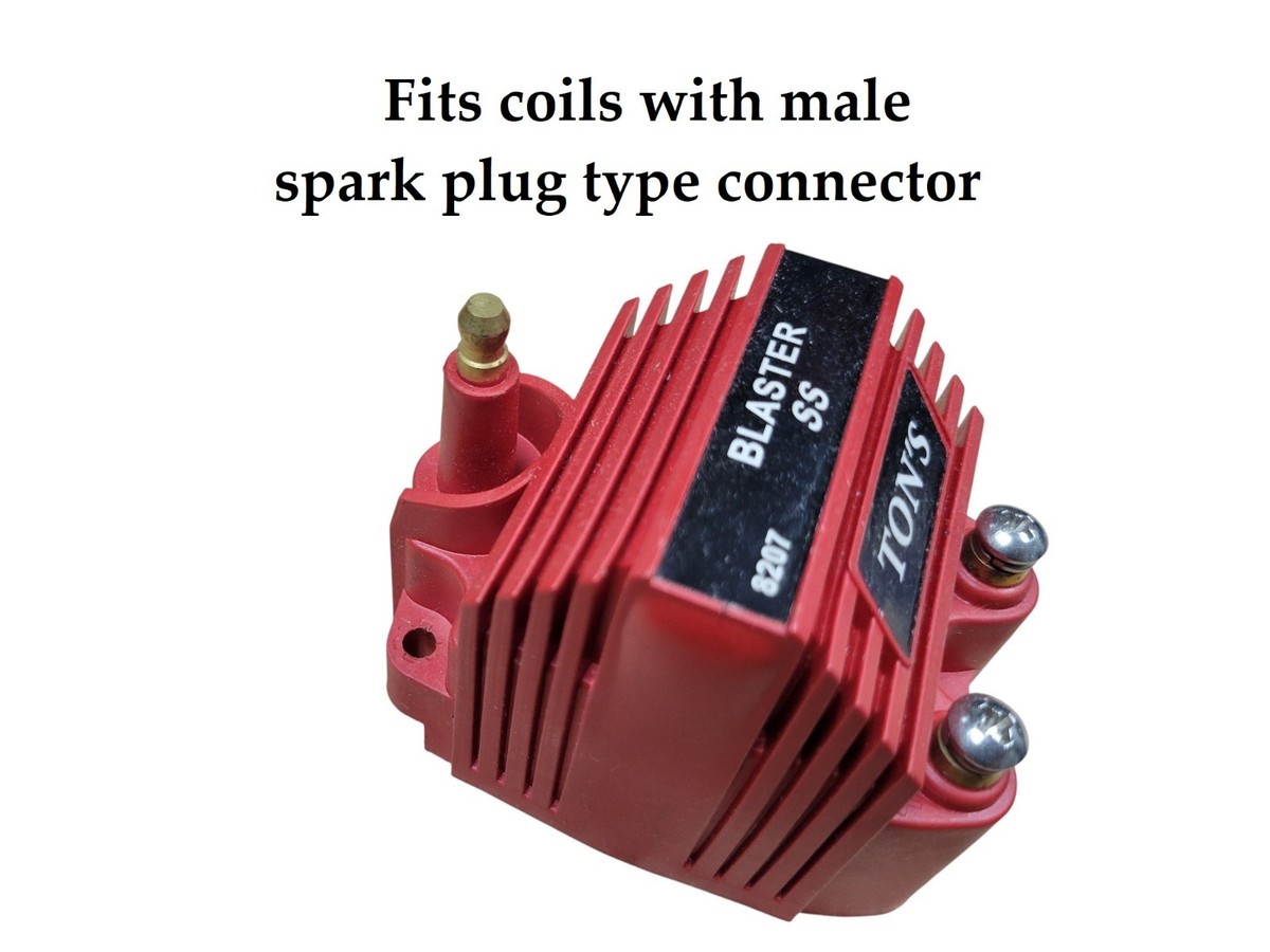 Ignition Spark Plug Wire Boot and Terminal Right Angle 90 Degree