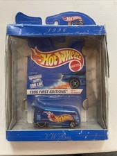 Hot Wheels - VW Drag Bus 1996 First Edition Blue Mint Collector’s Favorite #6