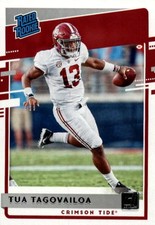 2020 CHRONICLES DRAFT PICKS DONRUSS RATED ROOKIES #3 TUA TAGOVAILOA ALABAMA
