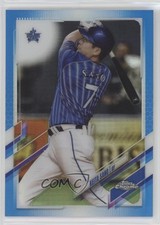 2021 Chrome NPB Nippon Professional Baseball Blue Refractor /150 Keita Sano 05k6