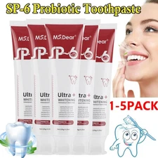 Sp-6 Probiotic Toothpaste for Whitening Bleaching Teeth Stain Toothpaste