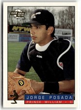 1993 Fleer Excel Jorge Posada RC #112