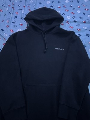 Vetements Men's Front Back Hoodie