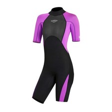 Mens Wetsuit Women Adult Shorty 2MM Neoprene Wet Suit Diving Scuba Surfing Su...