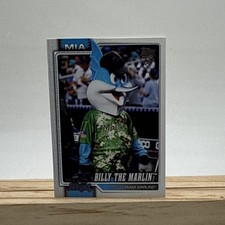 Topps 2023 Series One Billy The Marlin Miami Marlins Mascot #M-30