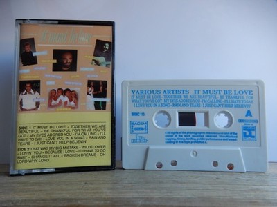 IT MUST BE LOVE ROUSSOS BOYS TOWN GANG KORGIS JIGSAW JIM KASSETTE MC 1989 SACEM