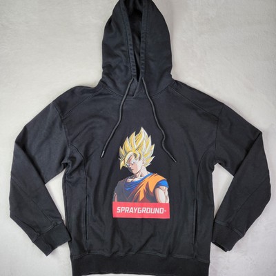 SPRAYGROUND X DRAGON BALL Z Collaboration Hoodie Limited Edition Black Mens S