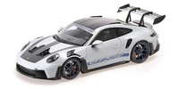 Minichamps 110062020 Porsche 911 992 GT3 Rs 2022 Silber Weissach 1:18 Modellauto