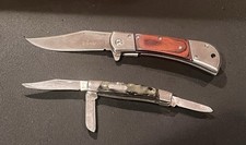 Folding Knife Lot Elk Ridge ER009 Spring Assisted Knife  And Imperial IMP17s