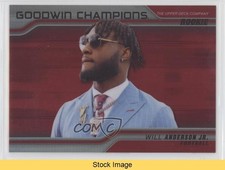2023 Goodwin Champions Platinum Horizontal Red Rainbow Will Anderson READ 00gy