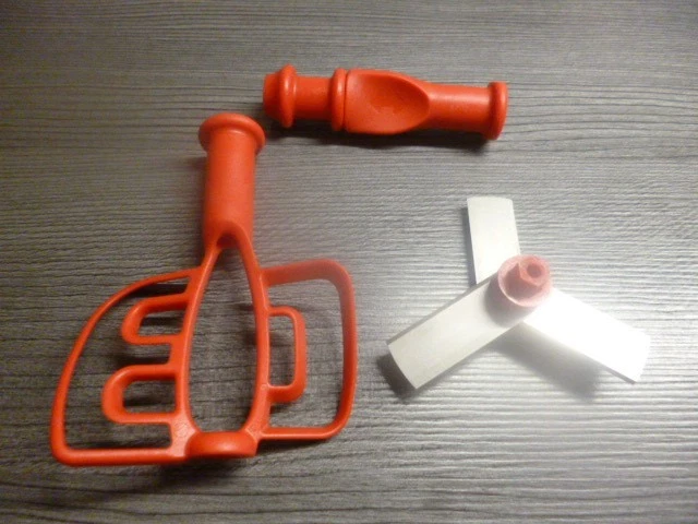 Tupperware Multi Chef rot Schneiden Rühren Schlagen Zerkleinern - Bild 4 von 4