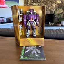 Transformers Kingdom War for Cybertron Galvatron Leader Class Complete WFC