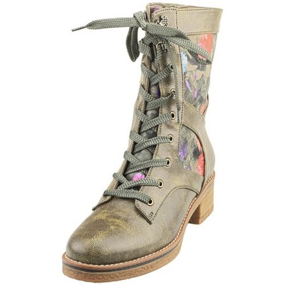 Laura Vita Chelsea Stiefel Khaki Damen NRACHELEO 02 ZIP - 36 EU