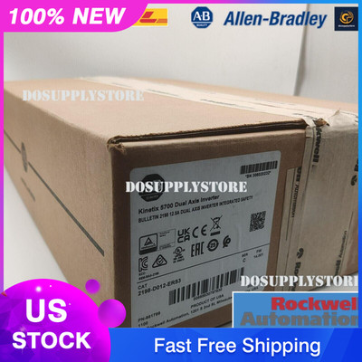 New Sealed AB 2198-D012-ERS3 /C Kinetix 5700 Dual Axis Inverter Module