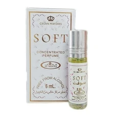 2 pk Soft Al Rehab Oil Concentrated 6ml Alcohol Free Roll On Itr Attar Perfume