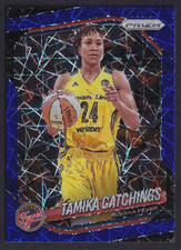 2025 Prizm WNBA - Tamika Catchings - #60 - Blue Velocity - Indiana Fever