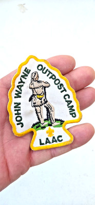 Lake Arrowhead Scout Camps CA, John Wayne Outpost Camp Patch, 1990 - 1993