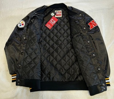 Pittsburgh Steelers NFL Official Supreme Satin Jacket by Ultra