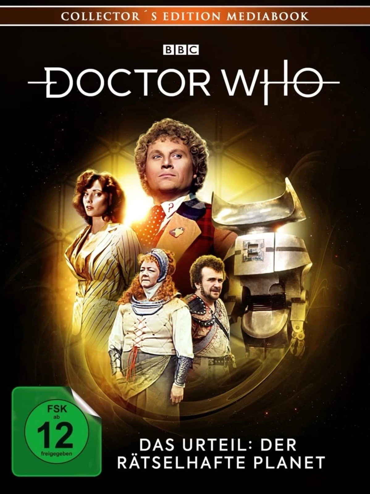 Doctor Who Sechster Doktor Das Urteil: Der rätselhafte Planet Blu-ray German Imp