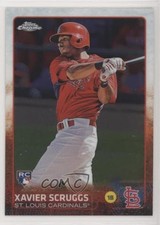 2015 Topps Chrome Xavier Scruggs #166 3d5