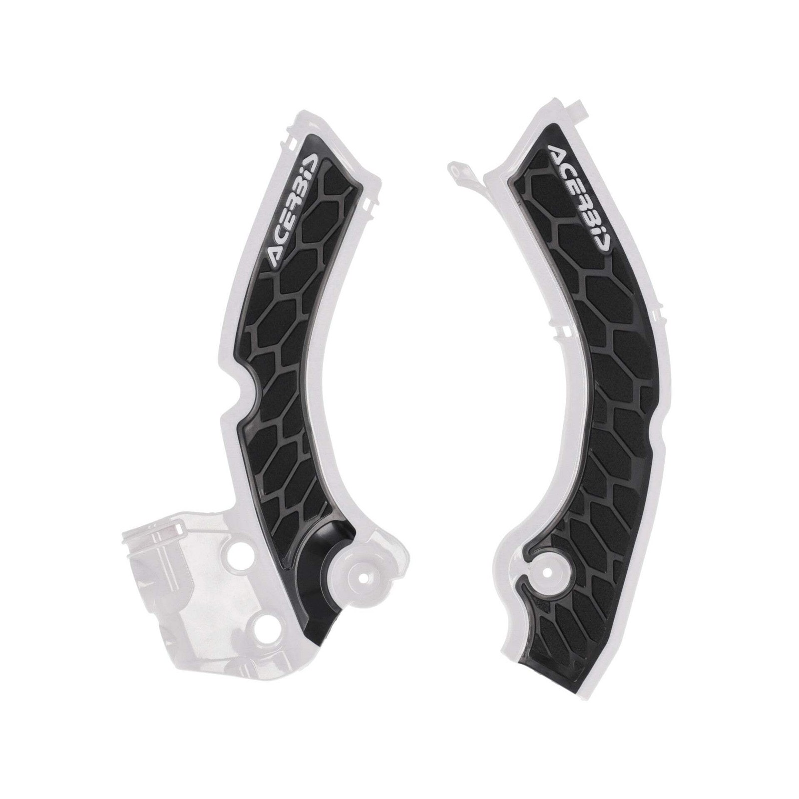 Acerbis X-Grip Frame Guards TRIUMPH TF250X 24-26, TF450X/RC 25-26 White/Black
