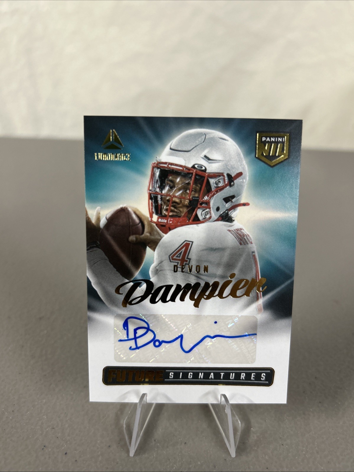 Devon Dampier 2025 Luminance NIL Future Signatures AUTO Autograph RC Rookie Card