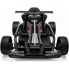 24V Electric Drift Go Kart Kids 8-12 9Ah Dual 200W Motors 8.1MPH Brake Pedal