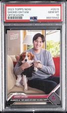 2023 TOPPS NOW OFFSEASON #OS19 SHOHEI OHTANI PSA 10