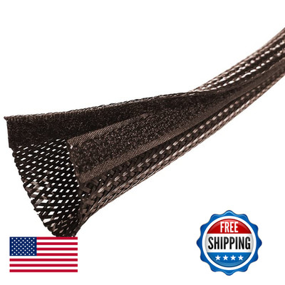 Electriduct 1/2 Chewing Resistant Side Entry Mesh Sleeving Self Closing Hook