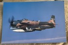 1997 Real Photo PC US Air Force Douglas A-1H Skyraider WWII Korea Stamp Reno NV — photo 1