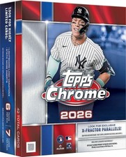 2026 TOPPS CHROME BASEBALL MEGA BOX MLB Brand...