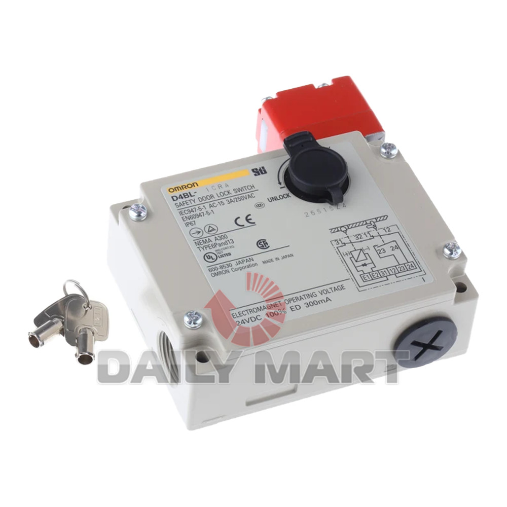 New In Box OMRON D4BL-1CRA Safety Door Switch