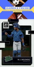 2022 Donruss Optic #RP-25 M.J. Melendez Rated Prospects RATED ROOKIE RC
