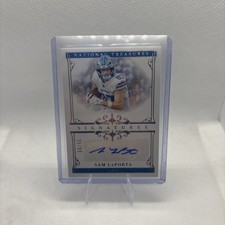 Sam Laporta 2025 National Treasures Signatures Auto /99 #SIG-SLA Lions KG