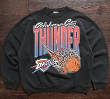 OKLAHOMA CITY THUNDER basketball champs team crewneck sweatshirt VK06432
