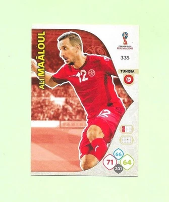 Carte Adrenalyn Russie 2018 - N°335 - Tunisie - Ali Maaloul - Photo 1/2