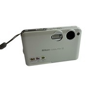 Nikon Coolpix S3 6.0 3x Optical Zoom White Compact Digital Camera Parts Repair