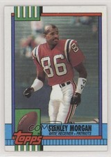 1990 Topps Stanley Morgan #423 02fd