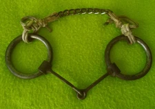 Rod TEUSCHER Handmade Sweet Iron 5" SQUARE Mouth Snaffle Bit~Super Quality