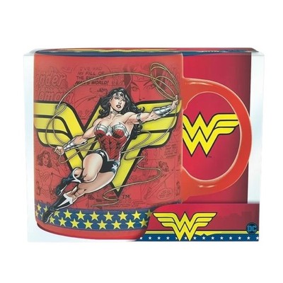 DC Comics Wonder Woman Action Kaffeebecher Mug 320 ml Keramik ABYstyle mit Box