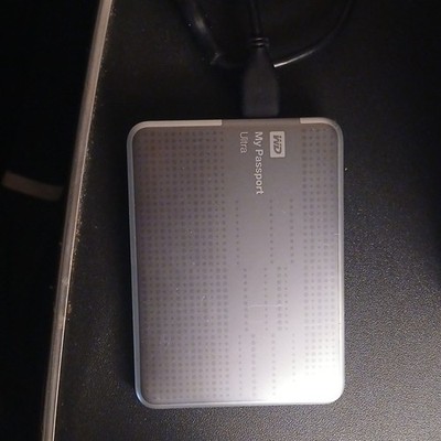 Western Digital My Passport Ultra Portable External HDD USB 3.0 Black 2.5''