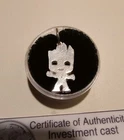 Baby Groot Guardians Of The Galaxy .999 Fine Silver Wearable Bullion 2.26 Grams