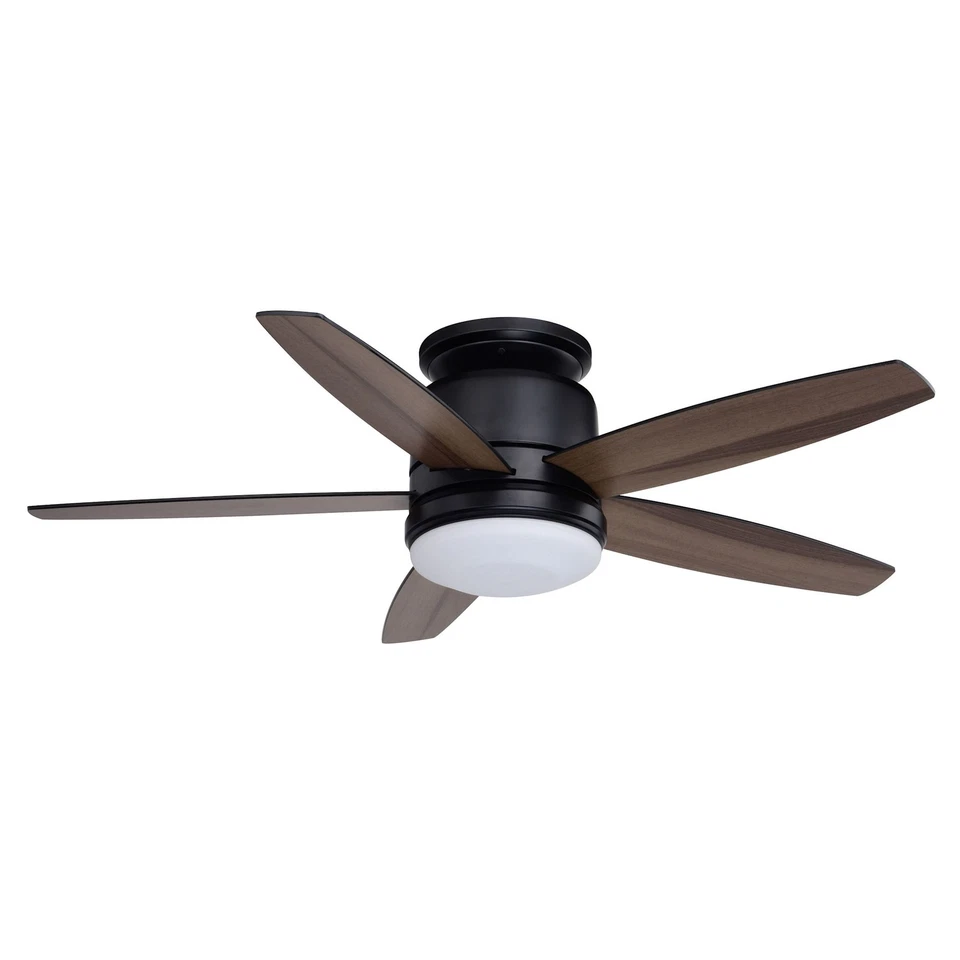 Vaxcel Lighting F0118 44" 5 Blade Indoor LED Ceiling Fan - Black - Image 3 of 4