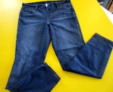 JAG Jeans Women's Peri Mid Rise Straight Leg Pull-on Jeans, 14