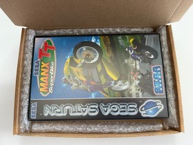 Manx TT Superbike Sega Saturn - UK PAL VGC with Plastic Case - Tracked
