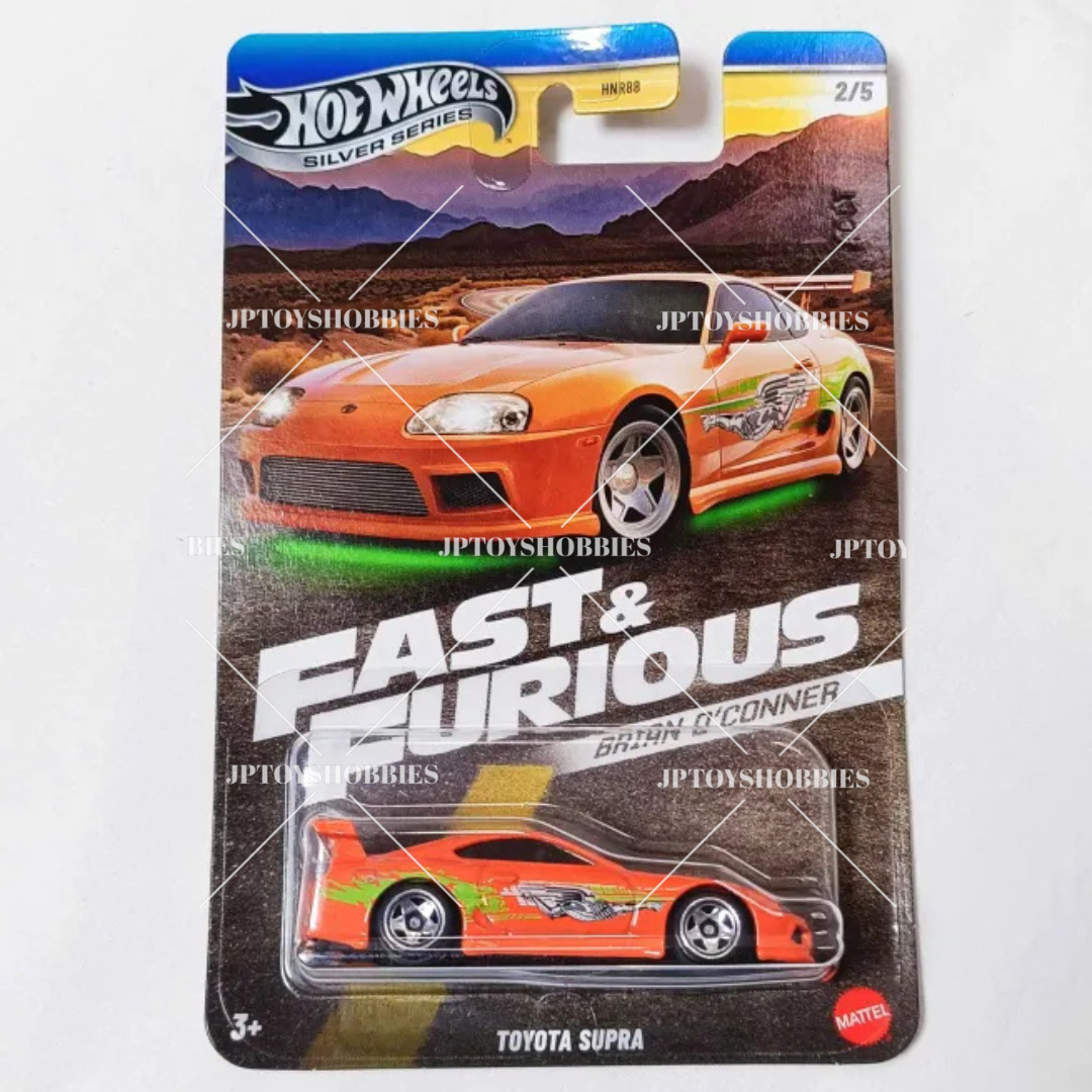 Hot Wheels Fast & Furious Theme Assortment Brian O'Conner Set of